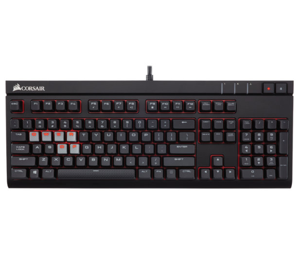 Corsair STRAFE (Cherry MX Brown, Red LED) - 321221 - zdjęcie 8